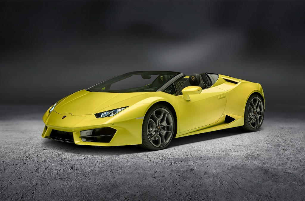 Lamborghini Huracan Spider'a arkadan itişli versiyon