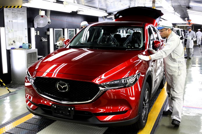 Yeni Mazda CX-5'in üretimine başlandı