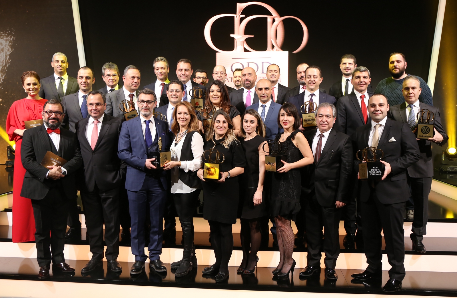 ODD Gladyatör Ödülleri'nde adına yaraşır rekabet.