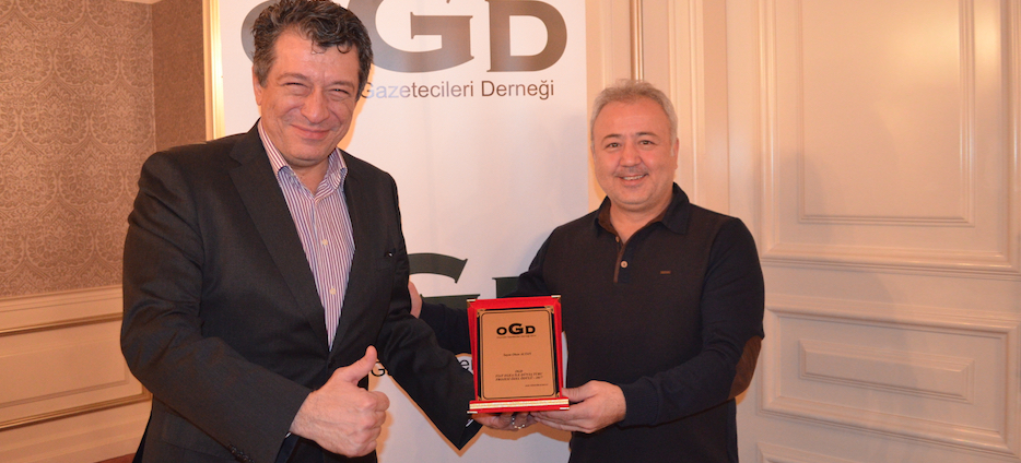 OGD'den Okan Altan'a Özel Ödül
