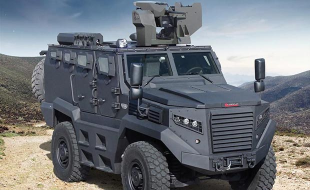 TSK'nın yeni zırhlı aracı Hızır 4x4 tanıtıldı