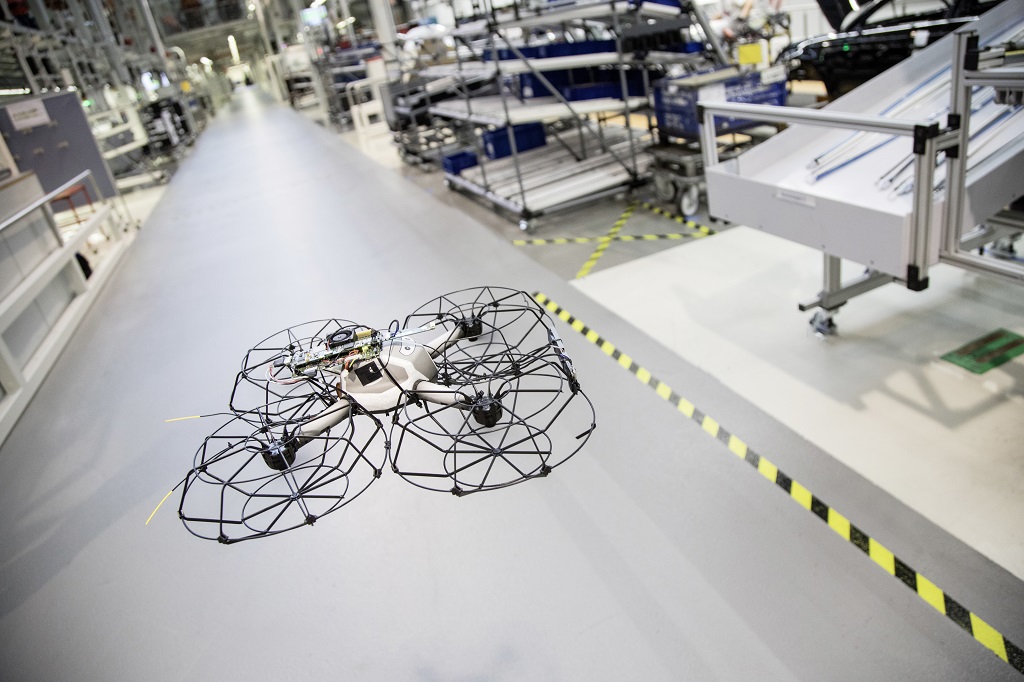 Audi üretimlerini Drone'lar devralıyor!