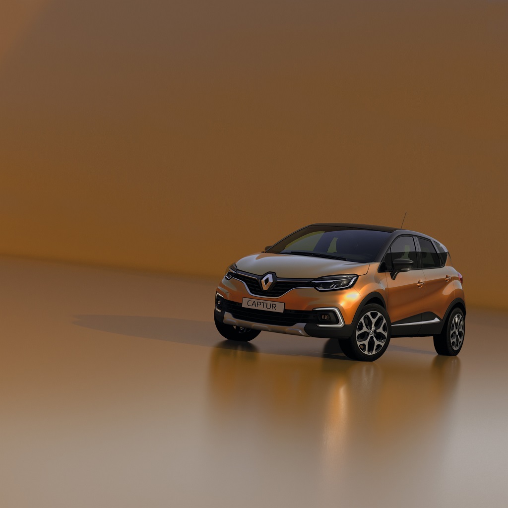 Yenilenen Renault Captur Cenevre'yi bekliyor