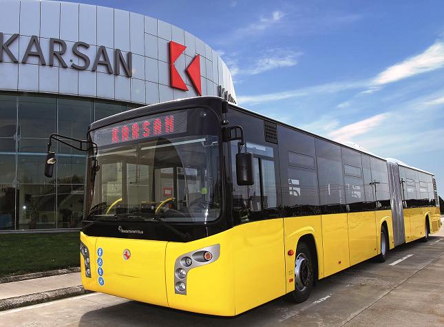 Karsan otobüsleri yeniden Şanlıurfa'da