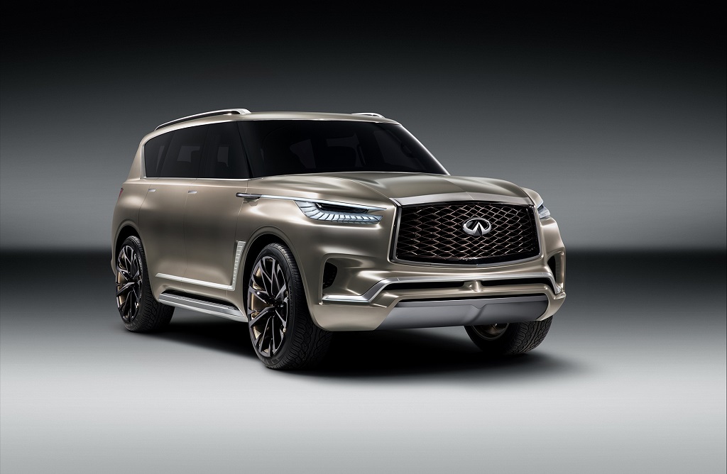 INFINITI QX80 Monograph konsepti lüks sınırını aştı