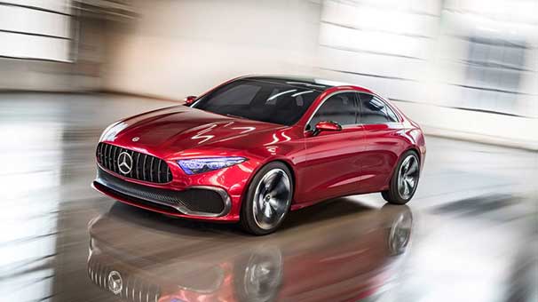 Mercedes, A Serisi Sedan konseptini resmen duyurdu