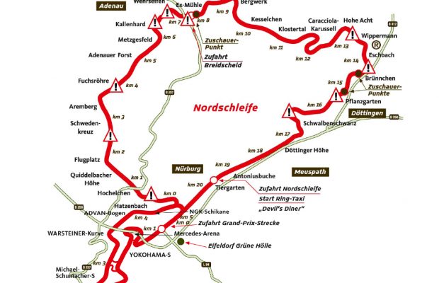 Nürburgring'in en hızlı 10 otomobili