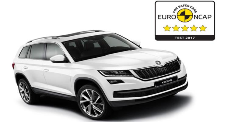 Skoda Kodiaq’a Euro NCAP’tan 5 Yıldız