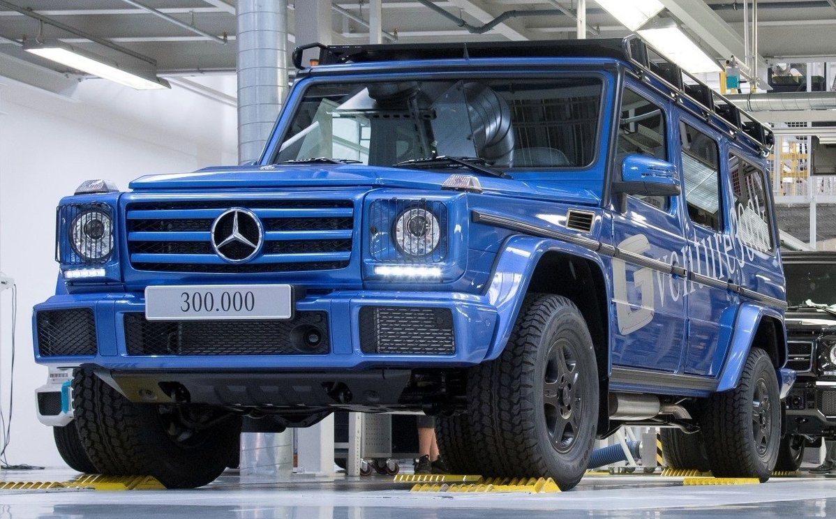 300.000'inci G-Wagon üretim bandından indi