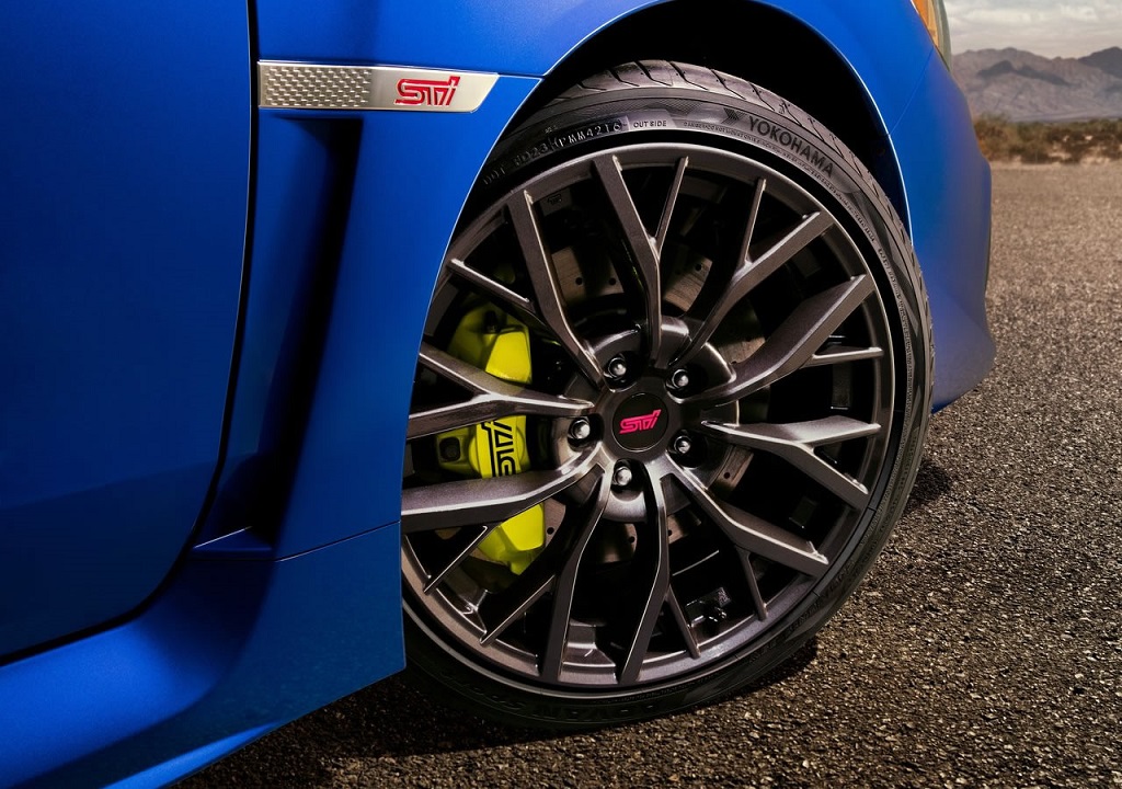 Subaru WRX STI, Yokohama lastiklerine kavuştu