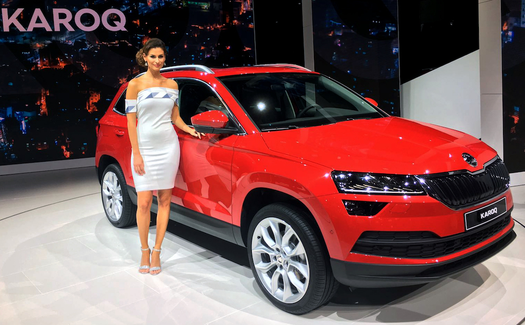 Skoda Karoq, Frankfurt'tan yola çıkıyor