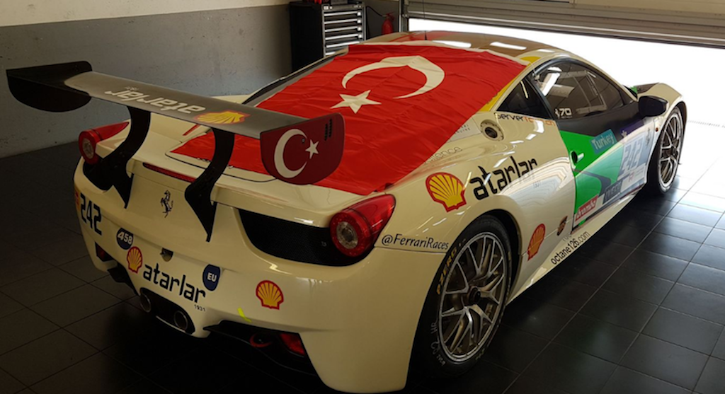 Türk pilot Galip Atar, Silverstone'da