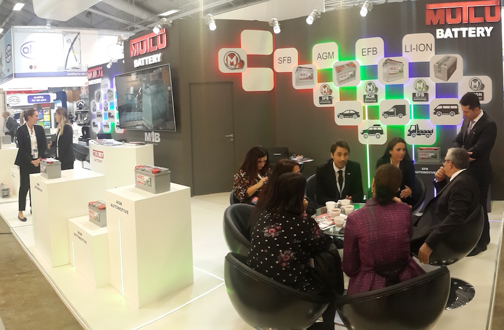 Mutlu Akü Fransa'da gelişmiş akülerini tanıttı