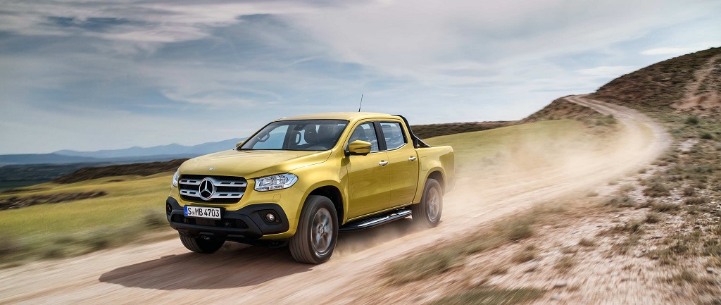 Mercedes'in Pick-up modeli X-Class Türkiye yollarında