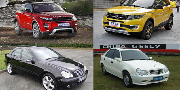 Orjinaline benzetilmiş Çin yapımı 10 otomobil