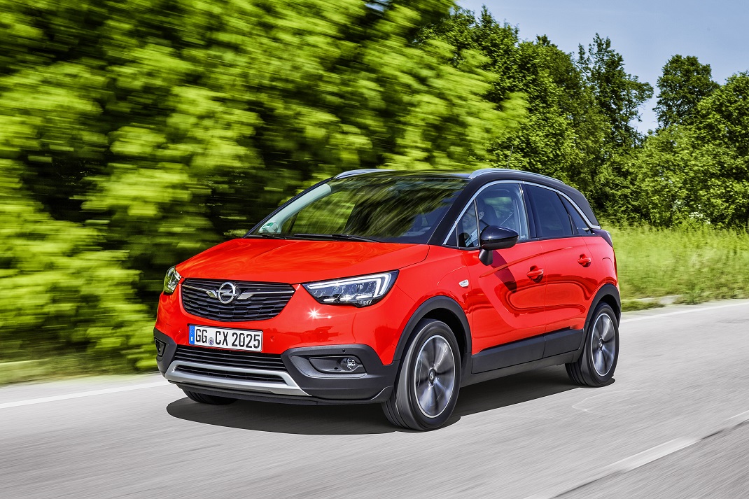 X sınıfının en güvenli otomobili ''Opel Crossland''