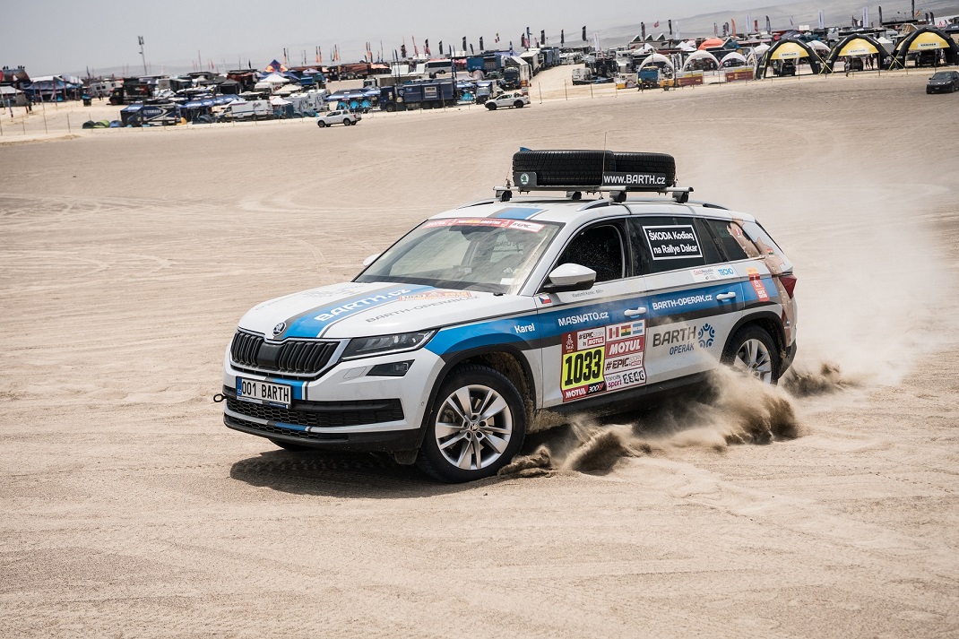Dakar Rallisi’ni Tamamlayan İlk Skoda Kodiaq oldu