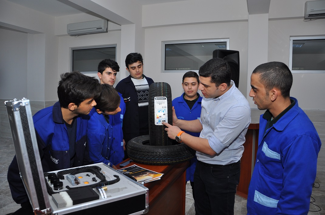 Continental Mezitli Mesleki ve Teknik Anadolu Lisesi Öğrencileriyle Eğitimde Buluştu!
