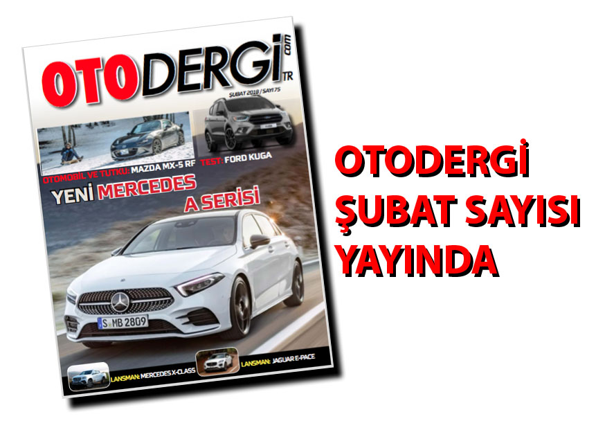 OTODERGİ'nin Şubat sayısı yayınlandı