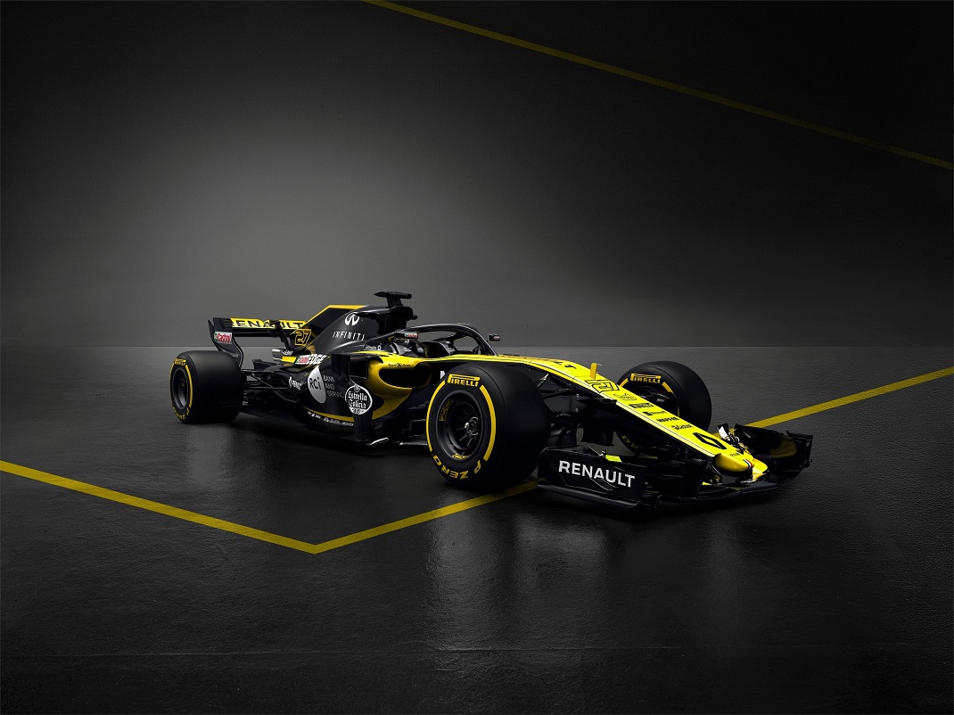 Renault Sport Formula 1 Takımı 2018’de yarışacağı yeni aracını tanıttı