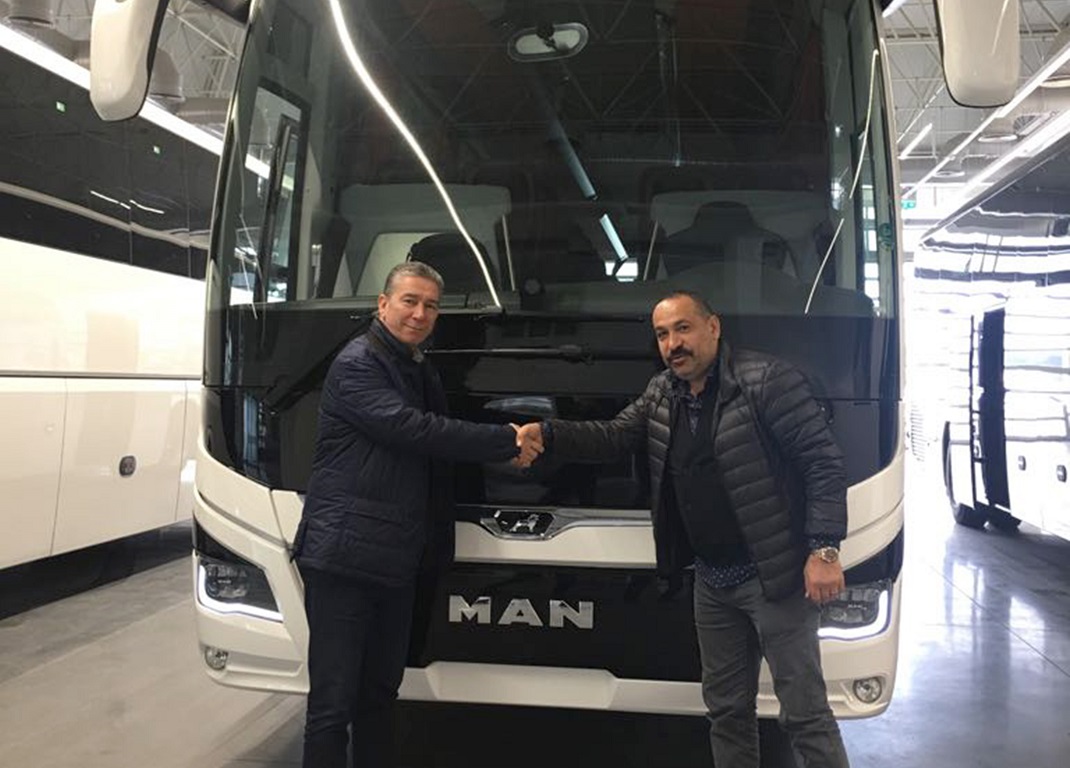 Türkiye için üretilen ilk 13 metre 2+1 VIP MAN yeni Lion’s Coach MAPAR’a teslim edildi
