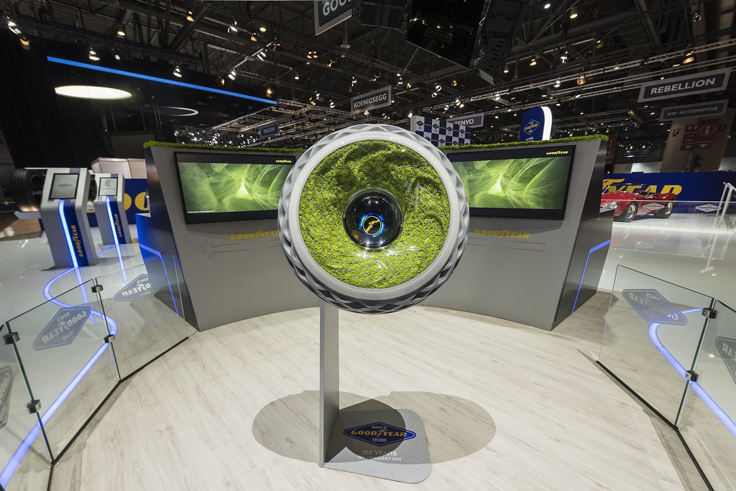 Goodyear, geleceğin teknolojik ve çevreci lastiklerini Cenevre Motor Show’da sergiliyor!