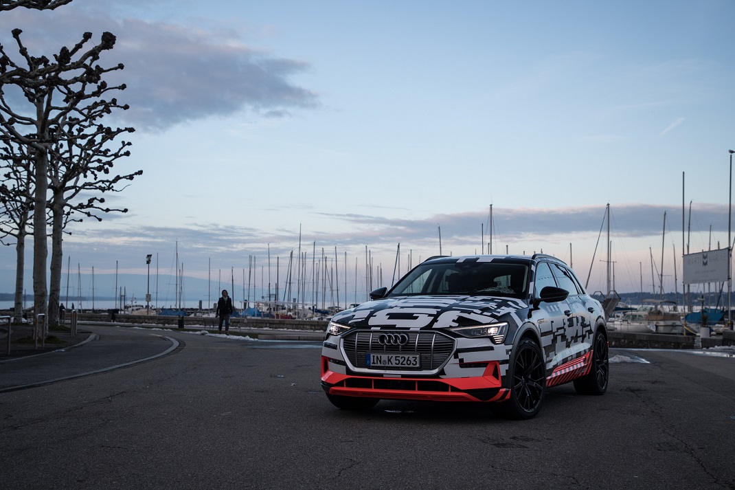 Audi elektrikli SUV’unun test sürüşlerine başlıyor