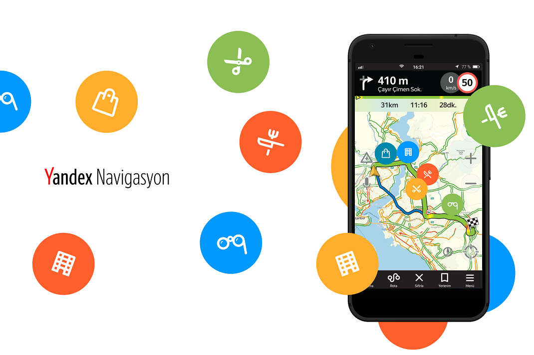 YANDEX NAVİGASYON, KURUM BİLGİLERİNDE BÜYÜK BİR GÜNCELLEME İÇİN FOURSQUARE İLE İŞ BİRLİĞİ YAPTI