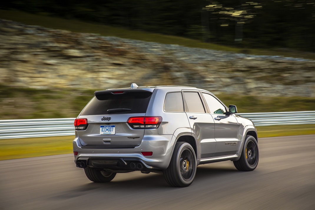 Jeep'in en hızlı modeli Grand Cherokee Trackhawk Sonbaharda Türkiye’de!