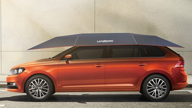 Otomobil şemsiyesi ile brandaya son