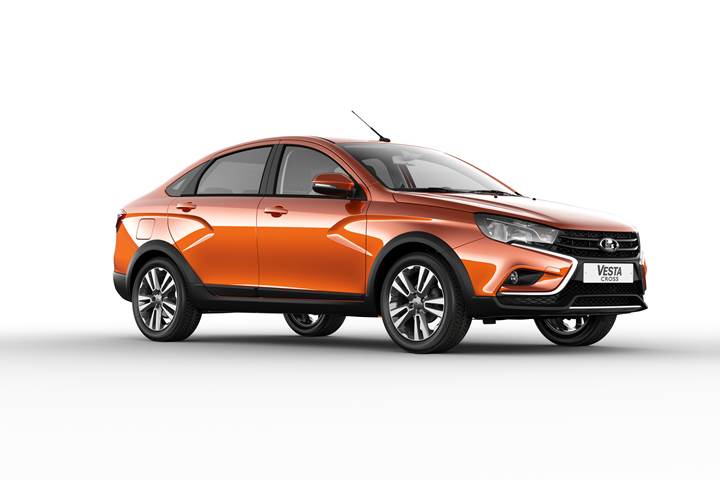 Lada Vesta Cross Sedan, segmentinde ilki gerçekleştirdi
