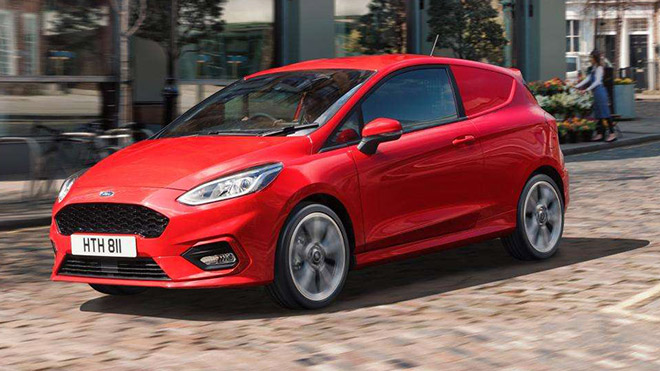 Ford'dan sportif ticari model: Fiesta VAN