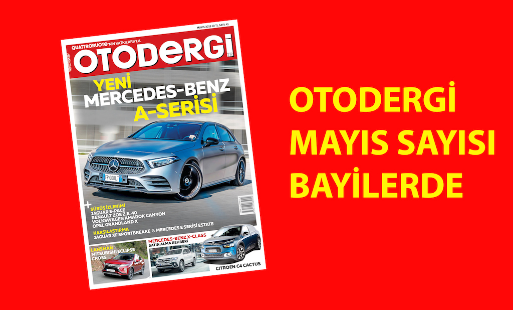 OTODERGİ MAYIS SAYISI BAYİLERDE