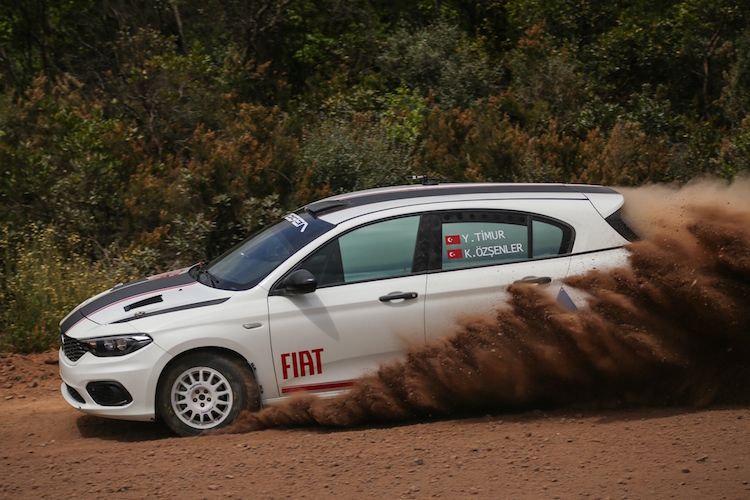 Fiat Motor Sporları Rally Phrygia’da parkurlarda
