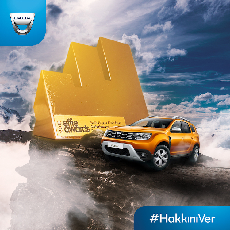 Dacia'ya ’Küçük Bütçeyle Büyük Başarı’’ ödülü