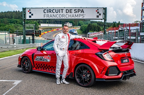 Honda Civic Type R, Belçika'da pist rekoru kırdı