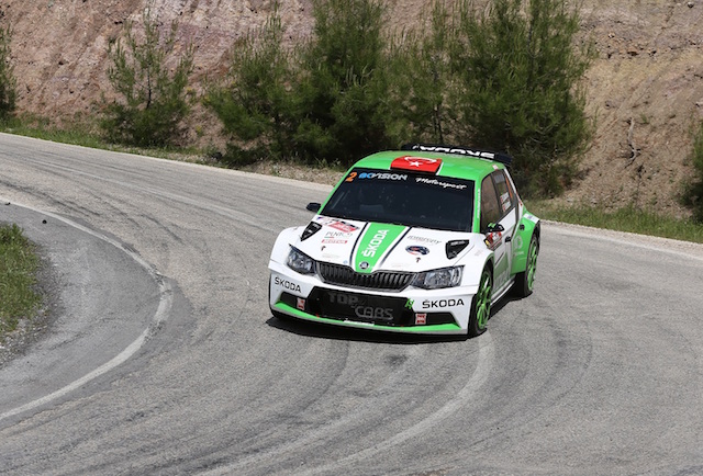 Skoda Fabia R5 Ege Rallisi için hazır