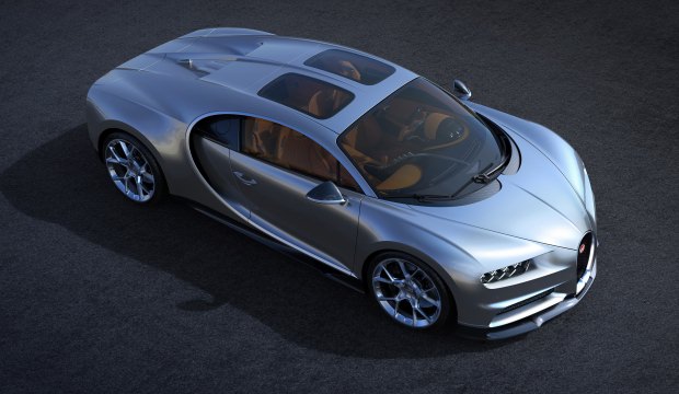 Bugatti Chiron'a cam tavan seçeneği