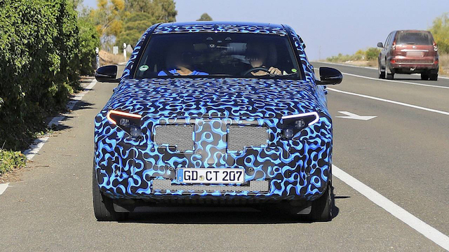 Mercedes EQC modeli son testlerinde