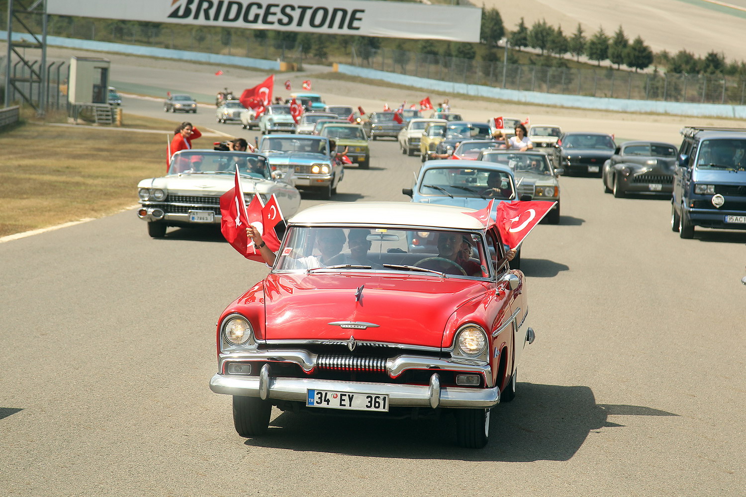 Zafer Bayramı konvoyu Intercity İstanbul Park’ta toplandı