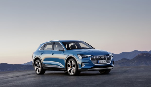 Karşınızda Audi'nin yeni elektrikli otomobili e-tron
