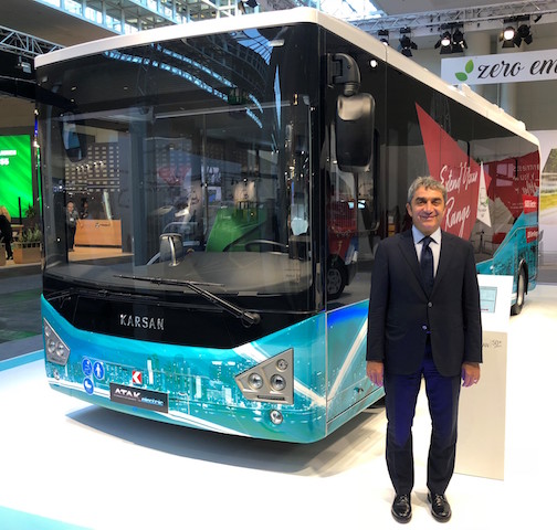 Karsan'dan Hannover Fuarı'na elektrikli çıkarması