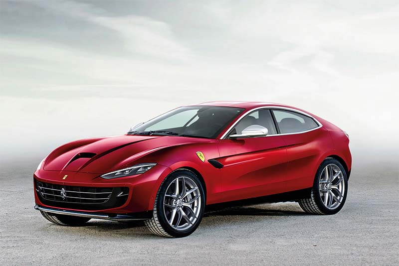 Ferrari'nini ilk SUV modeli Prosangue için düğmeye basıldı