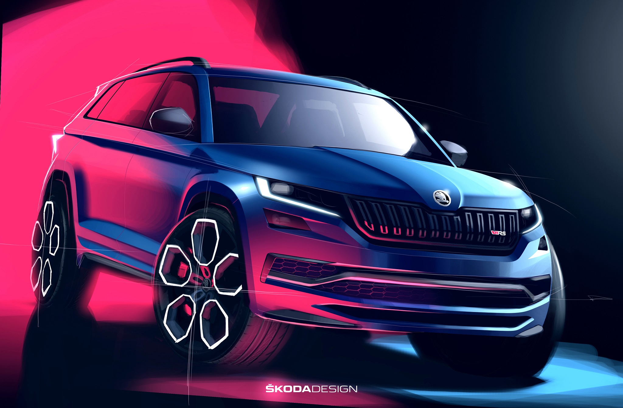 Skoda, Paris’te En Hızlı SUV Modeli Kodiaq RS’i Sergileyecek