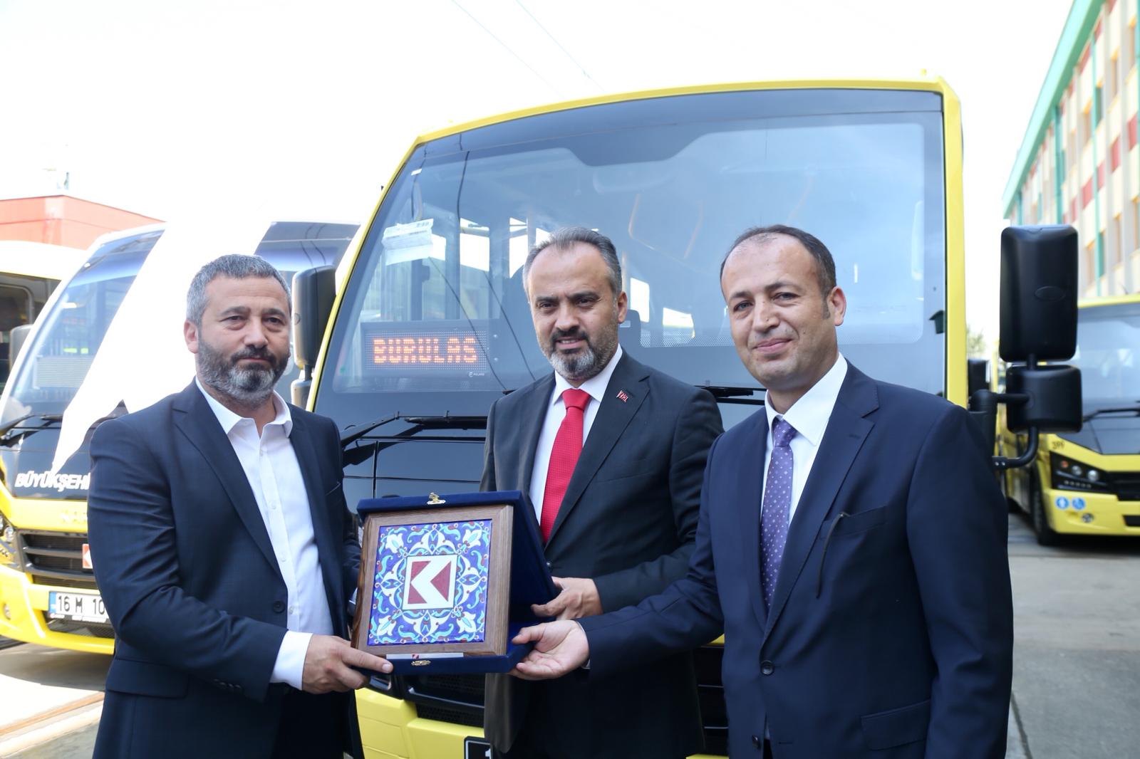 Bursa'ya 75 adet yerli üretim Karsan Jest