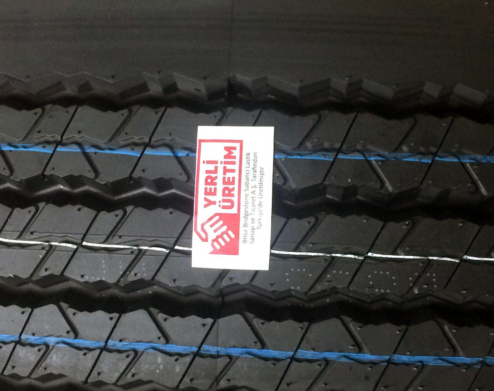 Brisa'nın yerli üretim logolu lastikleri yollara çıkıyor