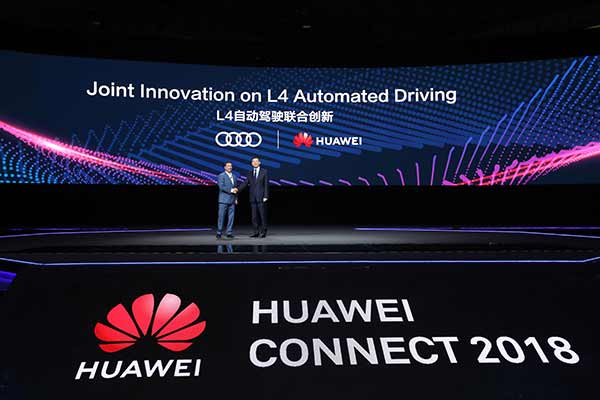 Audi ve Huawei'den teknoloji alanında iş birliği