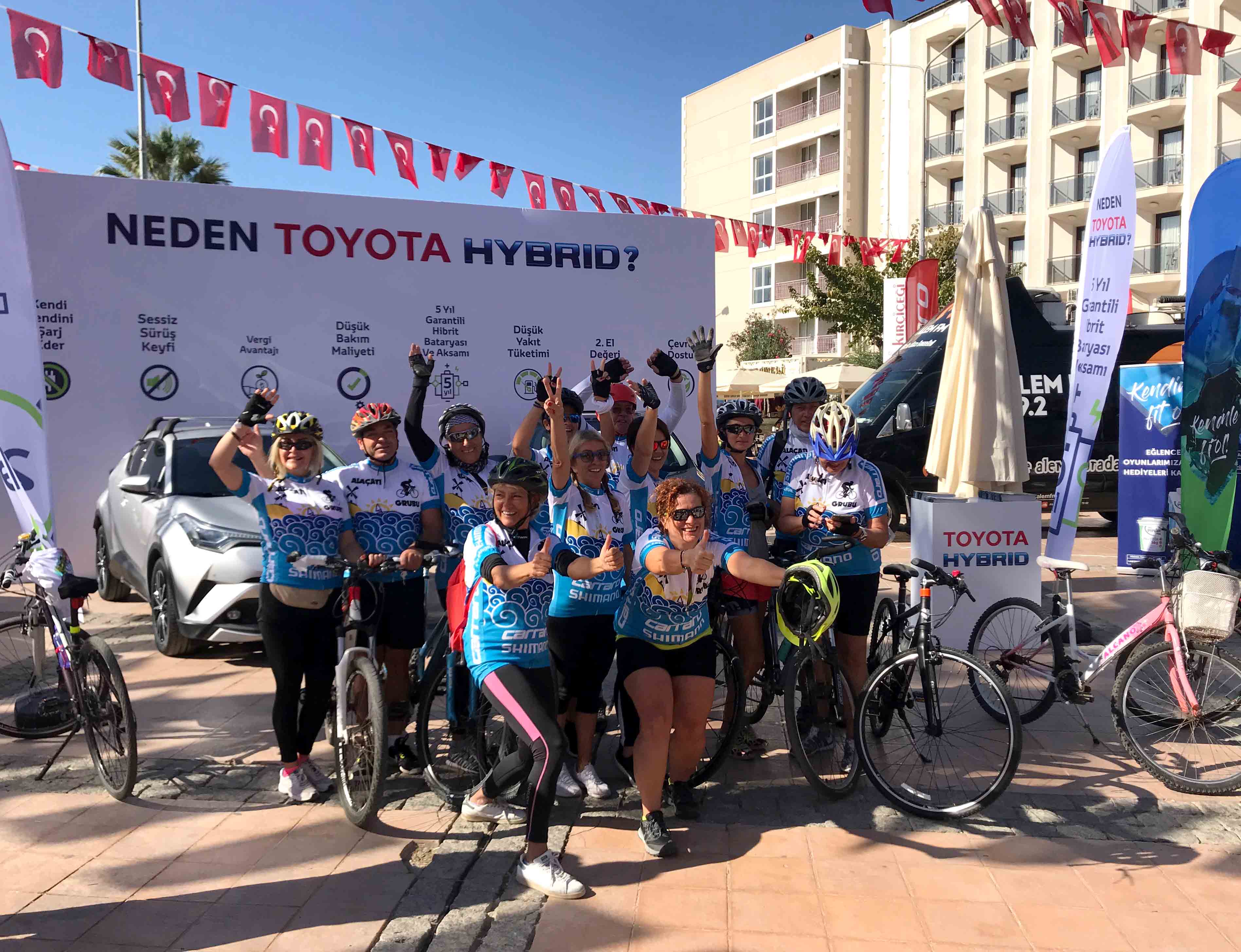TOYOTA İLE İYİLİĞE PEDAL ÇEVİRDİLER