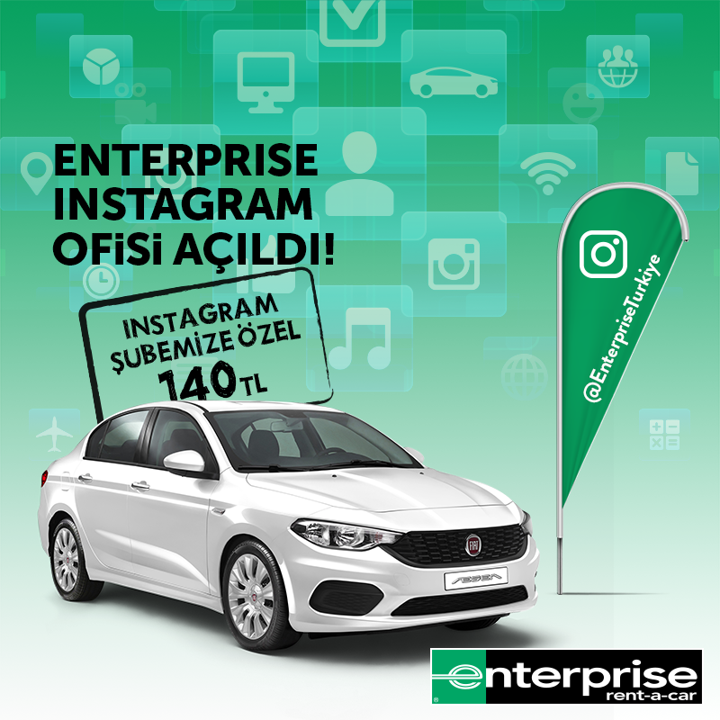 Enterprise’tan sosyal medya atağı