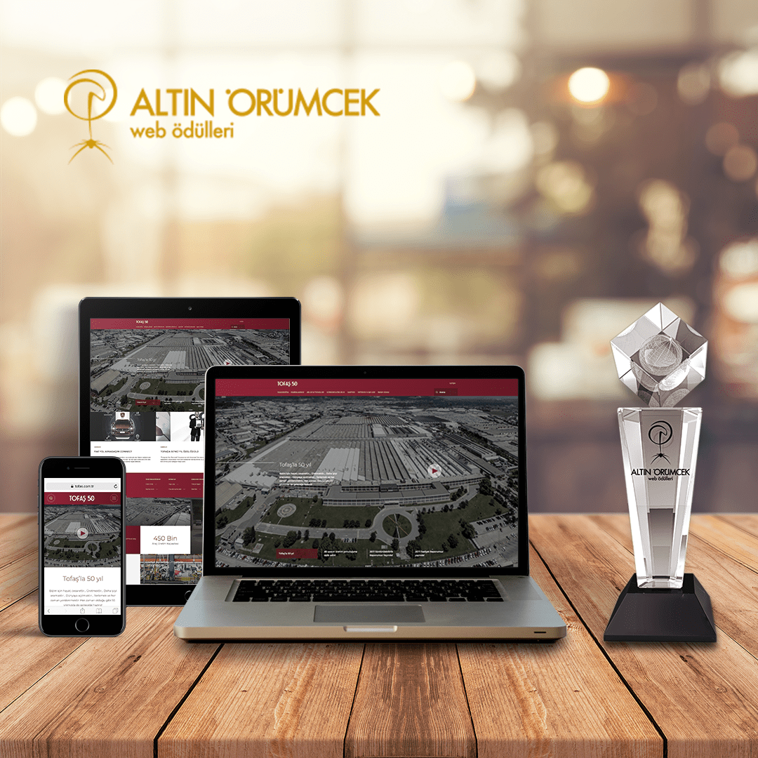 Tofaş’ın Web Sitesine Birincilik Ödülü!